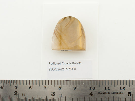 Rutilated Quartz Bullets