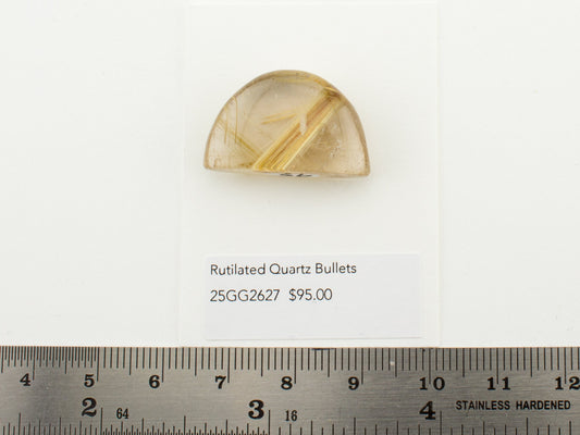 Rutilated Quartz Bullets