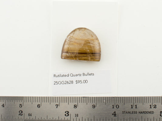 Rutilated Quartz Bullets
