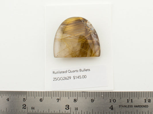 Rutilated Quartz Bullets