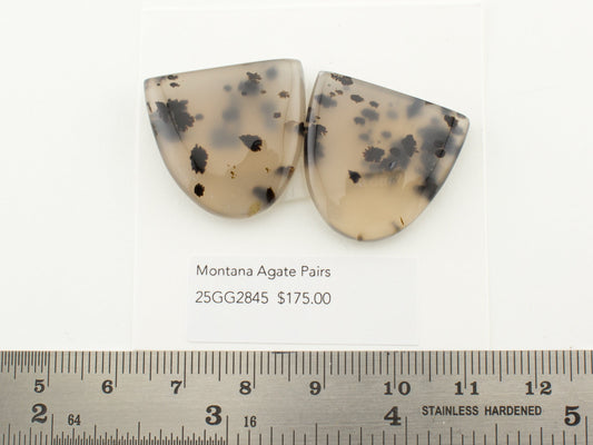 Montana Agate Pairs