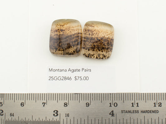 Montana Agate Pairs