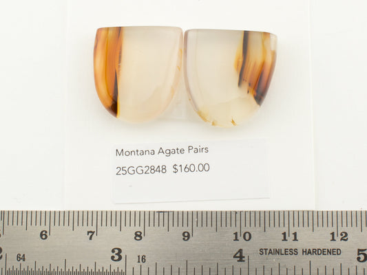 Montana Agate Pairs