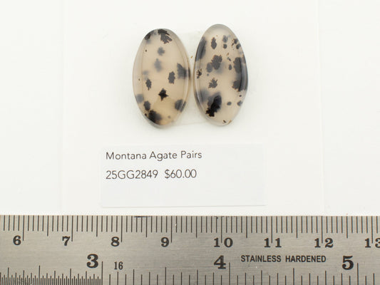 Montana Agate Pairs