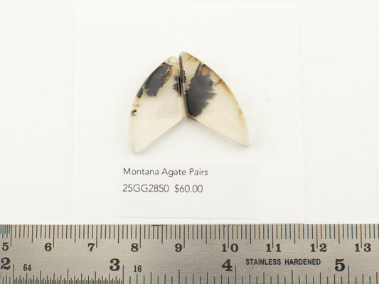 Montana Agate Pairs