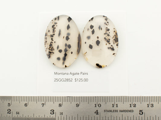 Montana Agate Pairs