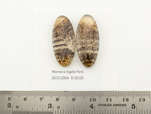 Montana Agate Pairs