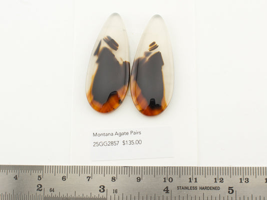 Montana Agate Pairs