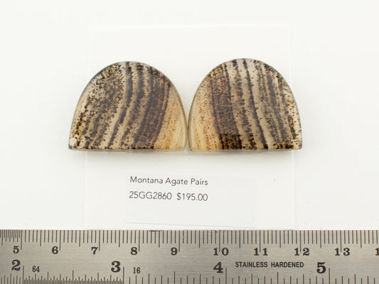 Montana Agate Pairs