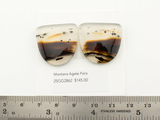 Montana Agate Pairs