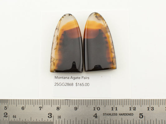 Montana Agate Pairs