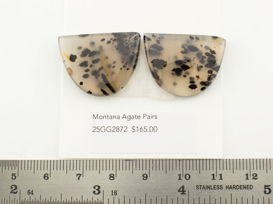 Montana Agate Pairs