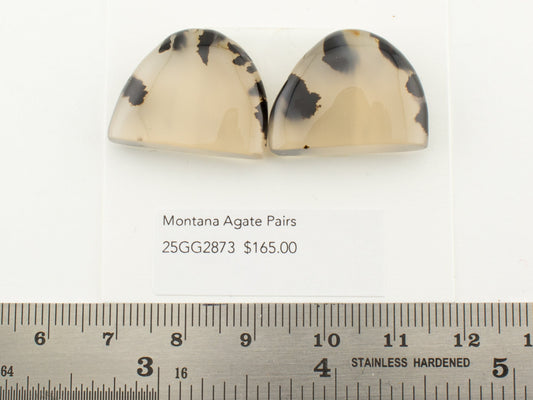 Montana Agate Pairs
