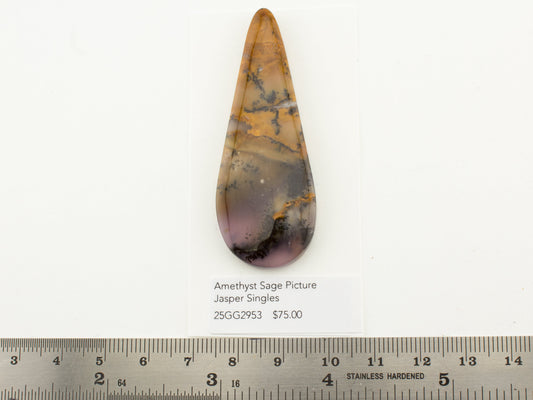 Amethyst Sage Picture Jasper Singles