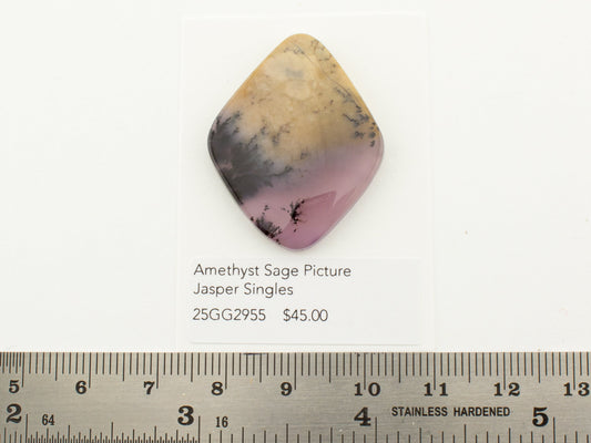 Amethyst Sage Picture Jasper Singles