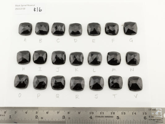 Black Spinel Rosecut