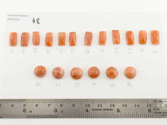 Sunstone Rosecut