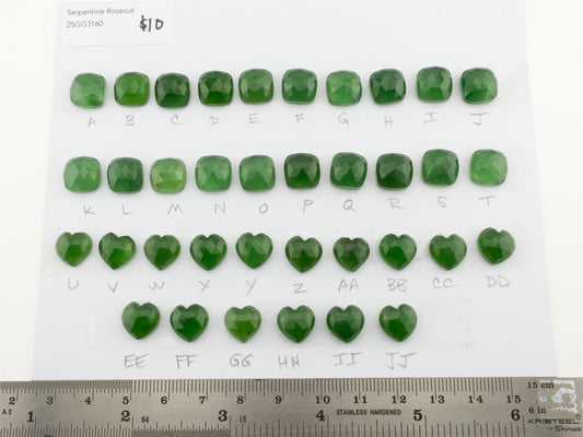 Serpentine Rosecut
