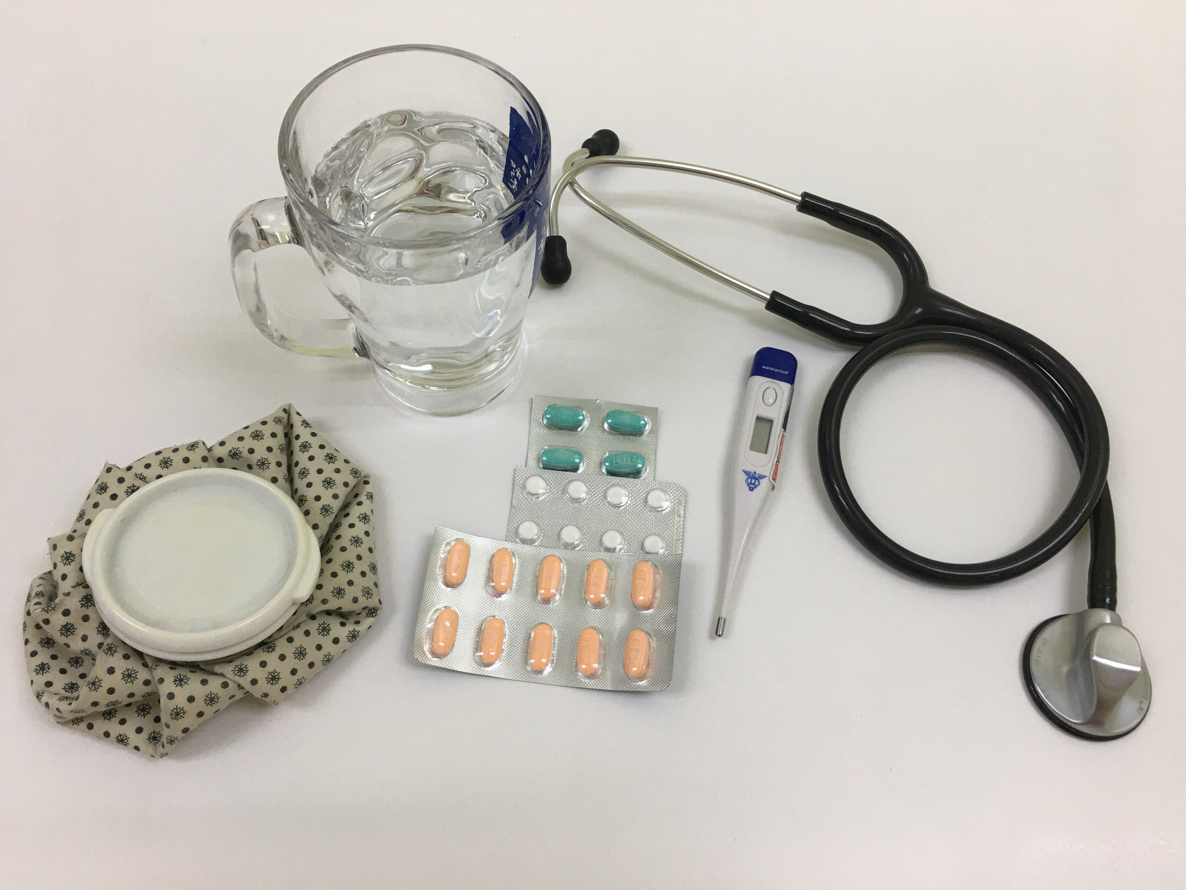 various medical and medicine items