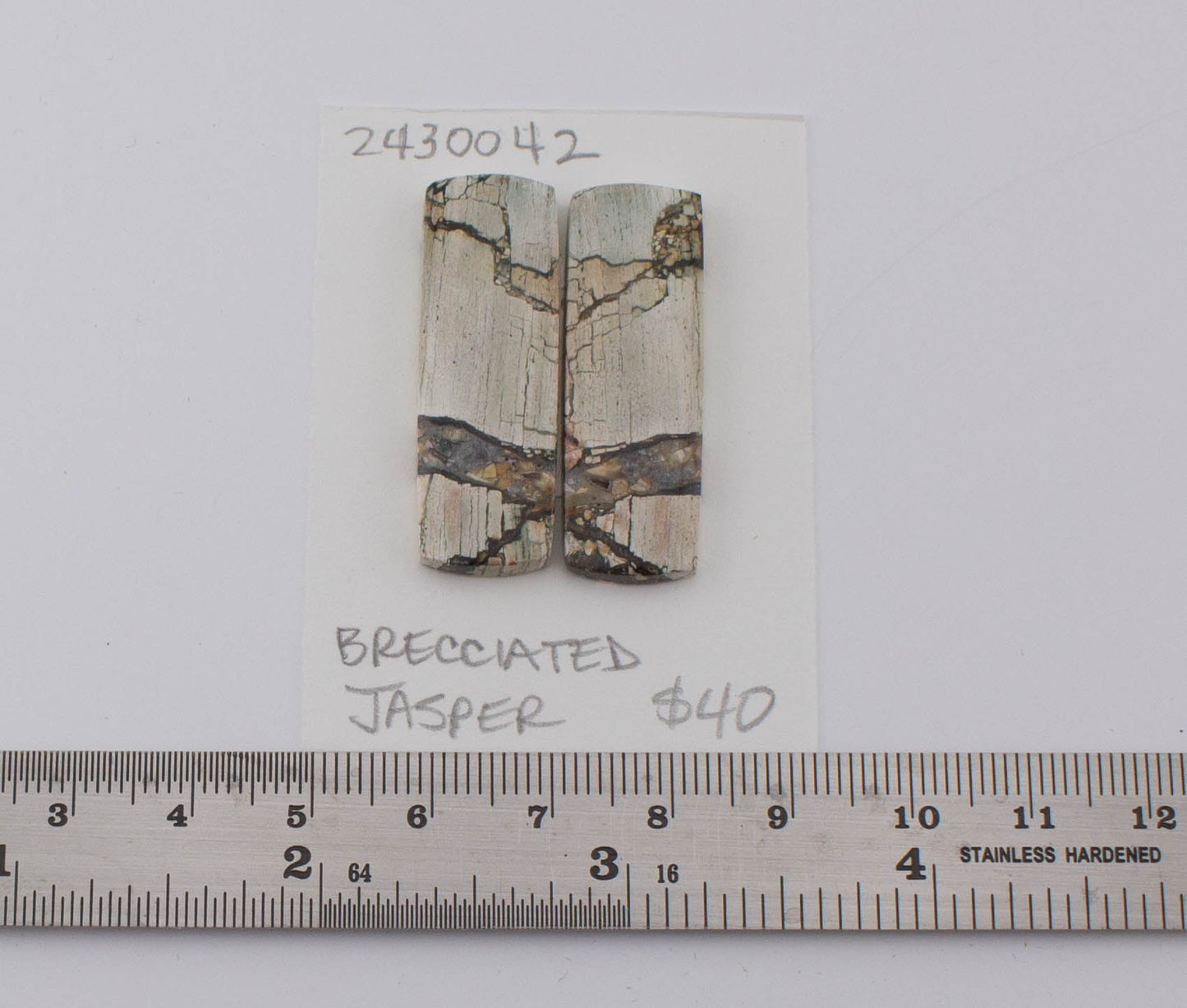 Brecciated Jasper Pair