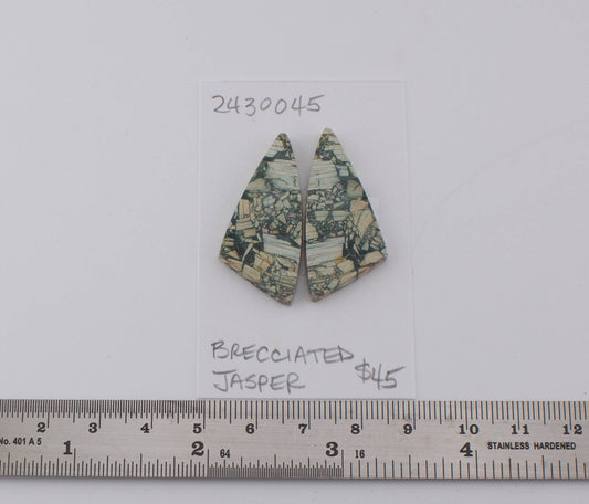 Brecciated Jasper Pair