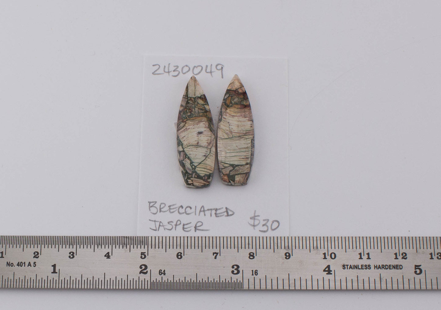 Brecciated Jasper Pair