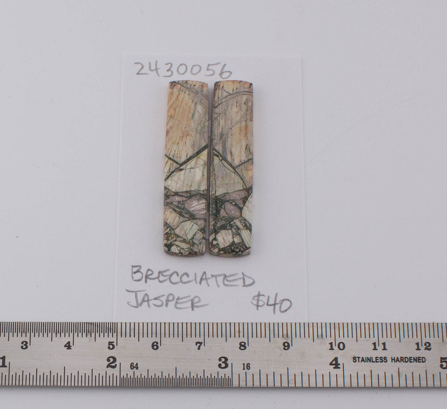 Brecciated Jasper Pair
