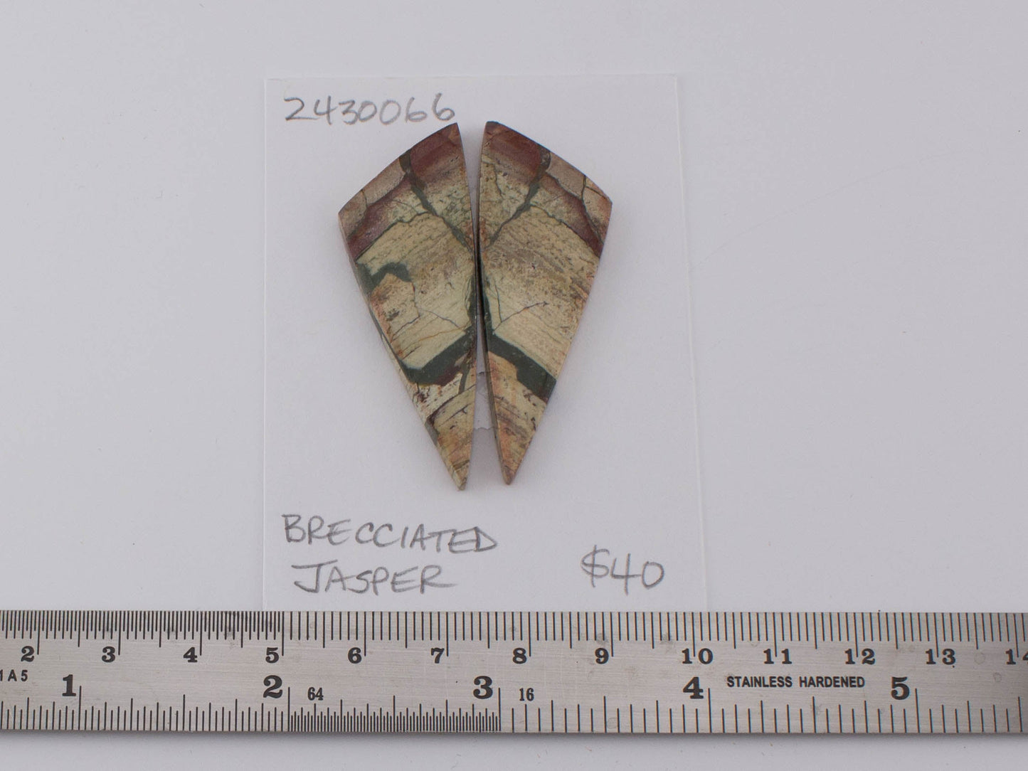 Brecciated Jasper Pair