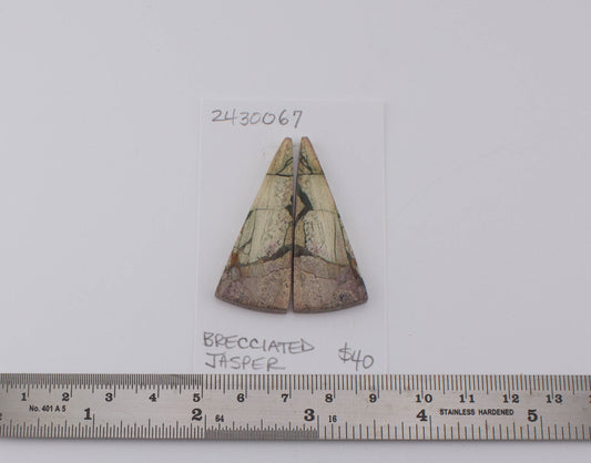 Honeycomb Jasper Pair