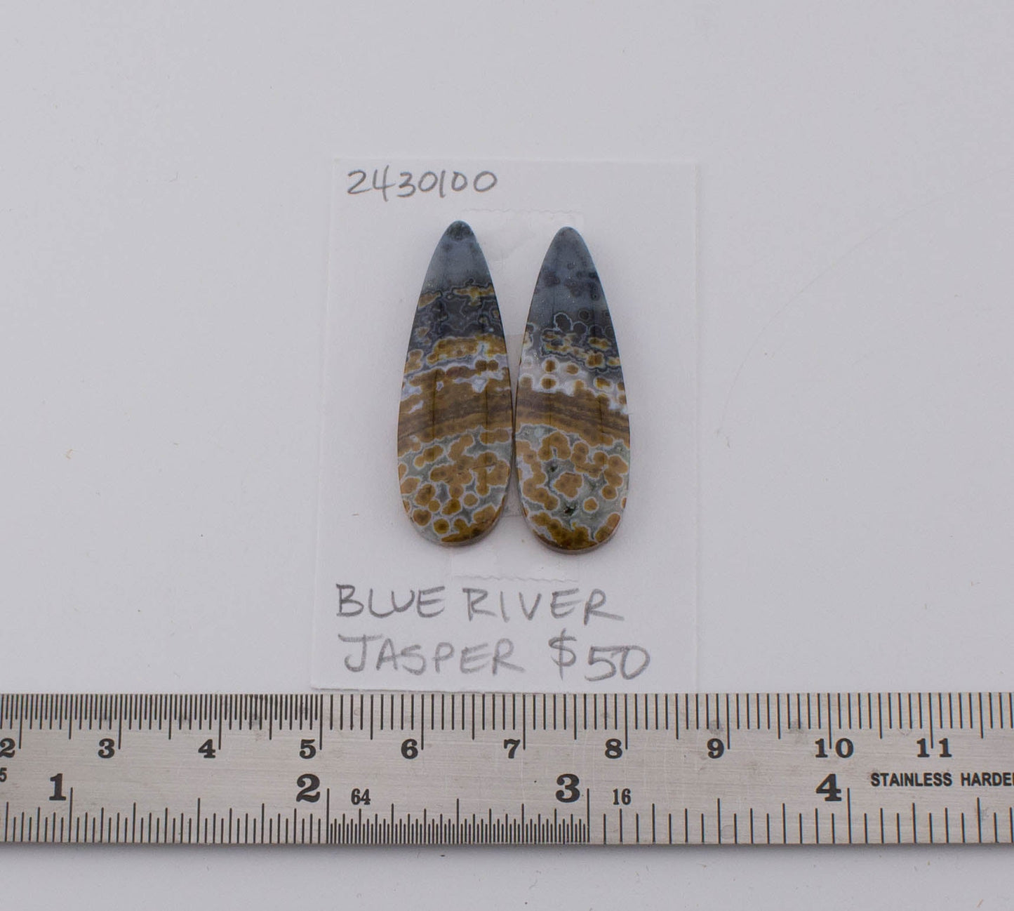 Blue River Jasper Pair