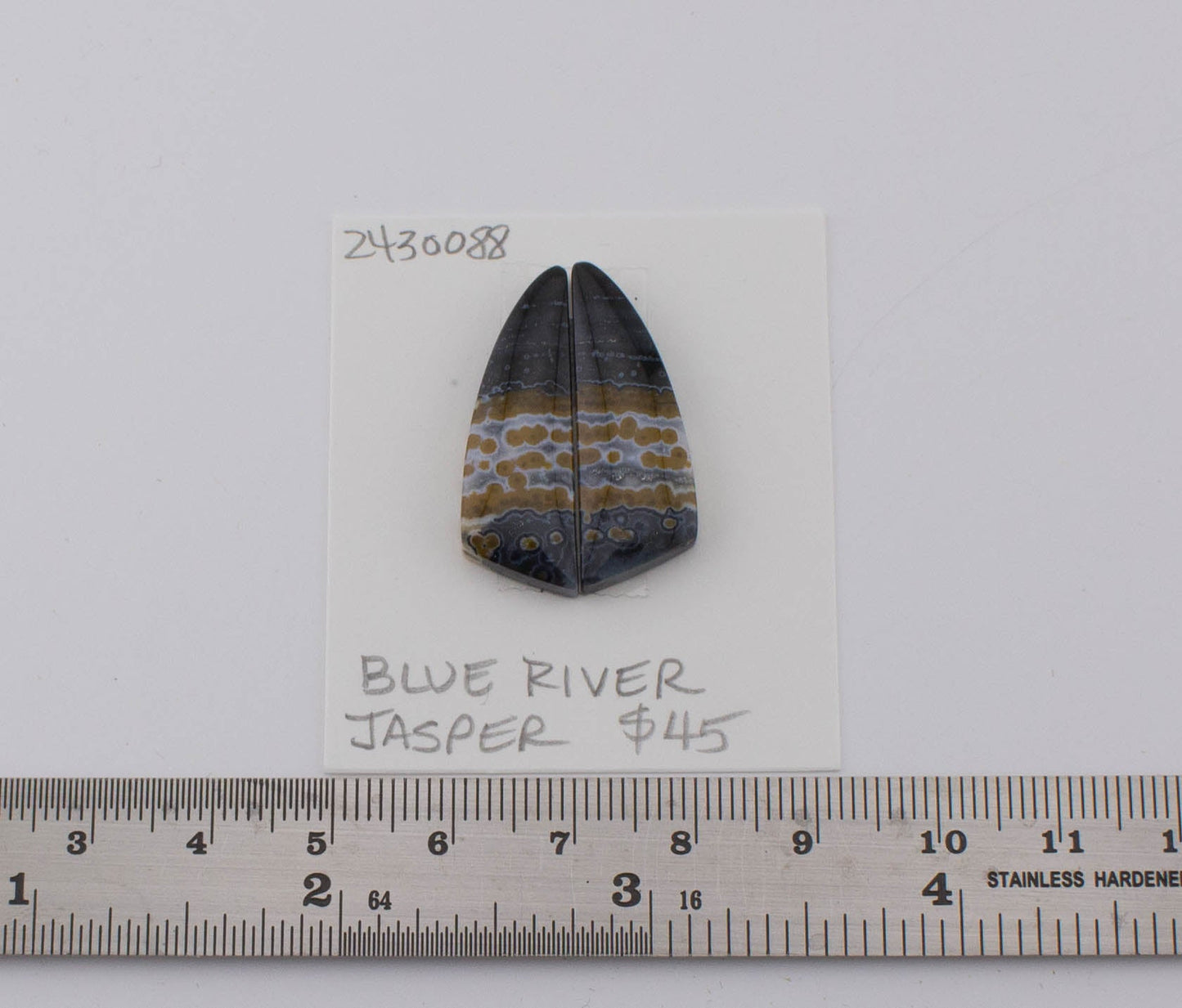 Blue River Jasper Pair