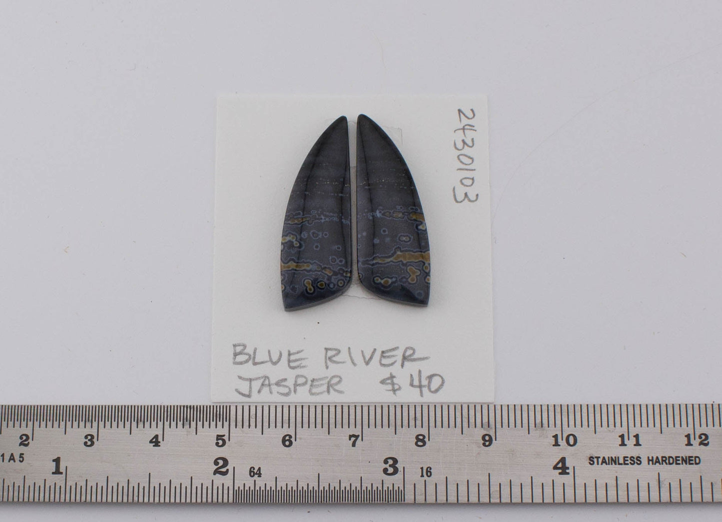 Blue River Jasper Pair