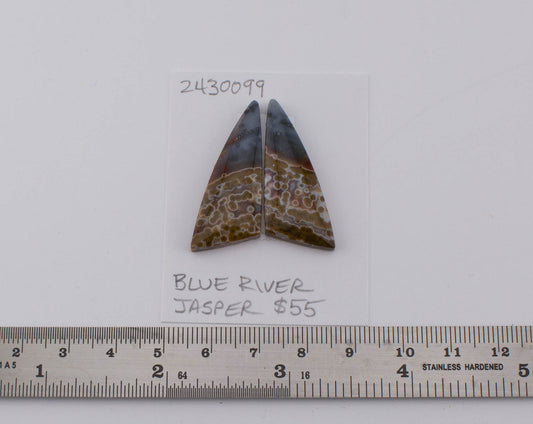 Blue River Jasper Pair