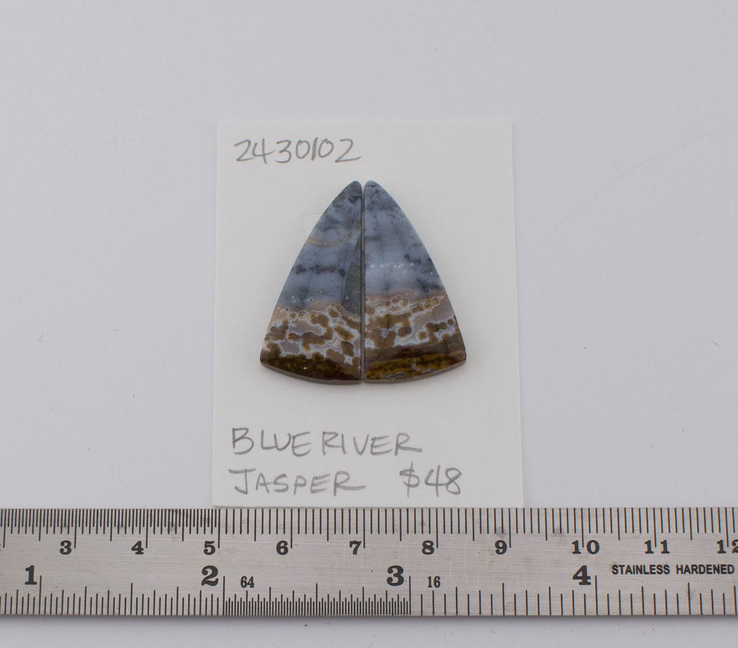 Blue River Jasper Pair