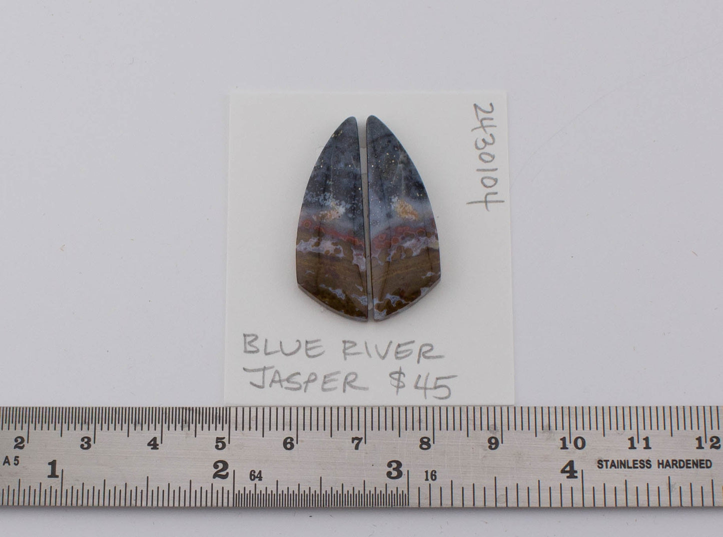 Blue River Jasper Pair