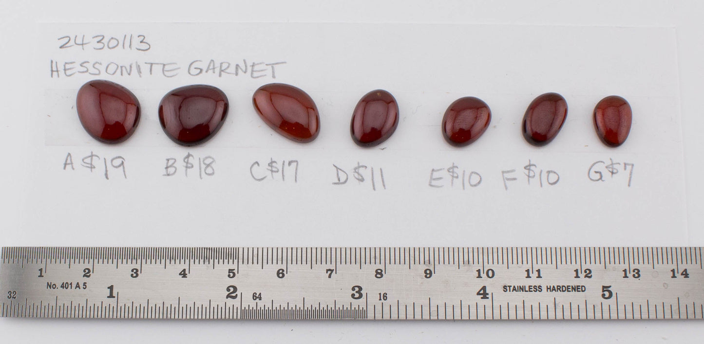 Hessonite Garnet