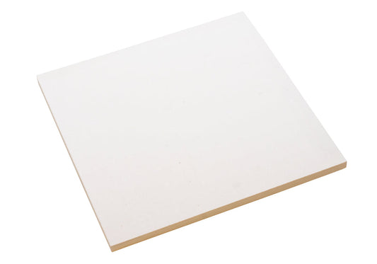 Flat white square solderite soldering board.